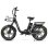 Bicicletta Elettrica Samebike C05Pro Adulti 500 W Batteria 36 V 13 Ah