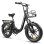 Bicicletta Elettrica Samebike C05Pro Adulti 500 W Batteria 36 V 13 Ah