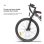 Elektrofahrrad Samebike SY26-II Motor 500 W Batterie 36 V 13 Ah