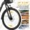 Bicicleta Eléctrica TTGO C2 Pro 250 W 36 V 18 Ah Ruedas 26"