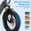 Bicicleta eléctrica plegable TTGO F6 Pro 250W 48V 18Ah 20"