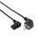 Cable de alimentación Ewent EC1910 Schuko a IEC C13 90° 1,8 m Negro