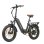 Bicicleta eléctrica TTGO F8 Motor 250W Batería 48V 18Ah Neumáticos 20"x3.0