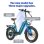 Bicicleta eléctrica TTGO F8 Motor 250W Batería 48V 18Ah Neumáticos 20"x3.0