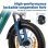 Bicicleta eléctrica TTGO F8 Motor 250W Batería 48V 18Ah Neumáticos 20"x3.0