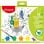 Set de Pinceles y Pintura Maped para Niños con 10 Hojas de Papel