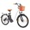 Bicicleta eléctrica TTGO YY-26ST 250W 26" 36V 14,5 Ah blanca
