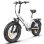 Bicicleta eléctrica Samebike LOTDM200-II plegable 250 W 48 V 13 Ah neumáticos 20x4"