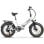Bicicleta eléctrica Samebike LOTDM200-II plegable 250 W 48 V 13 Ah neumáticos 20x4"