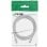 Cable telefónico InLine 18743 RJ-12 3 metros Macho-Macho Gris