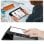 Funda tipo livro Tech-Protect Galaxy Tab A11/A9 8,7 preta