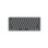 Clavier Unitek D1092A filaire avec hub USB, HDMI et rétroéclairage US International