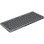 Clavier Unitek D1092A filaire avec hub USB, HDMI et rétroéclairage US International