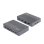 Caja PC TooQ TQE-2242G M.2 Aluminium Gris avec HUB USB-C 10 en 1