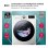 Lavasecadora LG 11/6 kg A/D F4DR7011AGW con inteligencia artificial y Wi-Fi