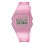 Relógio Casio F-91WS-4 Digital Rosa Retro Resistente Água