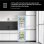 Congelador vertical Samsung RZ40H32PETEF 323L Clase E Acero Inoxidable