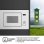 Micro-ondas Hisense BIM320G52WG 20 Litros 800W com Grill e Autolimpeza