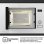 Micro-ondas Hisense BIM320G52WG 20 Litros 800W com Grill e Autolimpeza