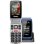 Avizar TEL-V202-BL 4G Téléphone pliable pour seniors Dual SIM Bleu