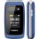 Avizar TEL-V202-BL 4G Téléphone pliable pour seniors Dual SIM Bleu