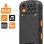 Avizar HP290Z 4G 2,8" IP68 Batteria 3000 mAh con Base di Ricarica Nero