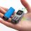 Avizar TEL-BM10 4G 0,66" Dual SIM Bluetooth Nero con Cinturino