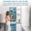 Frigorífico Combi Midea MDRB380FGE01A No Frost 180cm 270L E Blanco