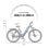 Bicicleta Eléctrica OneSport OT05 Motor 250W Batería 36V 18.2Ah Autonomía 120 km