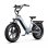 Velo electrique Onesport OT08 500 W 48 V 18 Ah Blanc