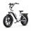 Velo electrique Onesport OT08 500 W 48 V 18 Ah Blanc