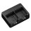 Cargador de batería Ricoh BJ-12 USB Ión de litio Negro