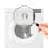 Lavadora Sauber Serie 5-BI8123 V Carga Frontal 8 Kg 1200 rpm A Blanca BLDC inverter