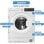 Lavadora Sauber Serie 5-BI8123 V Carga Frontal 8 Kg 1200 rpm A Blanca BLDC inverter