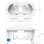 Suporte de montagem embutida Ubiquiti UACC-G6-180-FM-W para câmera G6 180