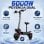 Monopattino elettrico Tifgalop 6000W Autonomia 100km Ruote 11" Off-road Freni idraulici