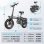 Bicicleta eléctrica Toofly GS3 400W 48V 15Ah 14"