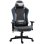 Sedia Da Gaming Recl inabile Aosom 150 degres Tessuto effetto lino Grigio