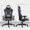 Sedia Da Gaming Recl inabile Aosom 150 degres Tessuto effetto lino Grigio