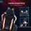 Sedia Gaming Reclinabile Aosom Rosa/Nero 65x62x116-124 cm