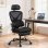 Sedia Da Ufficio Aosom Ergonomica Traspirante Lombare Poggiapiedi