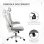 Sedia Da Ufficio Ergonomica Aosom Poggiatesta Regolabile
