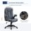 Sedia Da Ufficio Aosom Ergonomica Reclinabile 130 deg