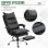 Sedia Ufficio Ergonomica Reclinabile Aosom 155 deg Poggiapiedi