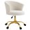Sedia Da Ufficio Regolabile In Altezza Con Seduta Girevole Velvet Teddy B/I