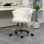 Sedia Da Ufficio Regolabile In Altezza Con Seduta Girevole Velvet Teddy B/I