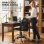 Sedia da Ufficio Ergonomica Aosom con sostegno lombare e poggiapiedi