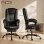 Sedia Da Ufficio Ergonomica Aosom Reclinabile 150 Gradi Poggiapiedi