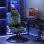 Sedia Gaming Aosom Poltrona Ufficio Ruote Similpel