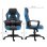 Sedia Gaming Aosom Poltrona Ufficio Ruote Similpel